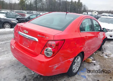 2014 Chevrolet Sonic Lt Auto z USA, uszkodzony, nr VIN 1G1JC5SH7E4229277